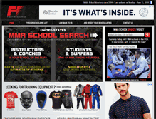 Tablet Screenshot of fightresource.com